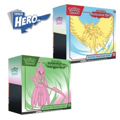 Scarlet & Violet - Paradox Rift Elite Trainer Box - Iron Valiant & Roaring Moon